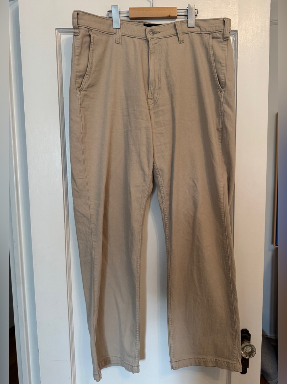 A&F Linen-blend Jean